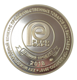 Серебряная медаль ХХV Международной Выставки "Продэкспо-2018"