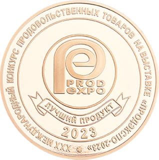 Серебряная медаль конкурса "Лучший продукт года" на Выставке "ПродЭкспо-2023"