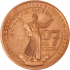 Медаль золотая "Золотая осень" 2007